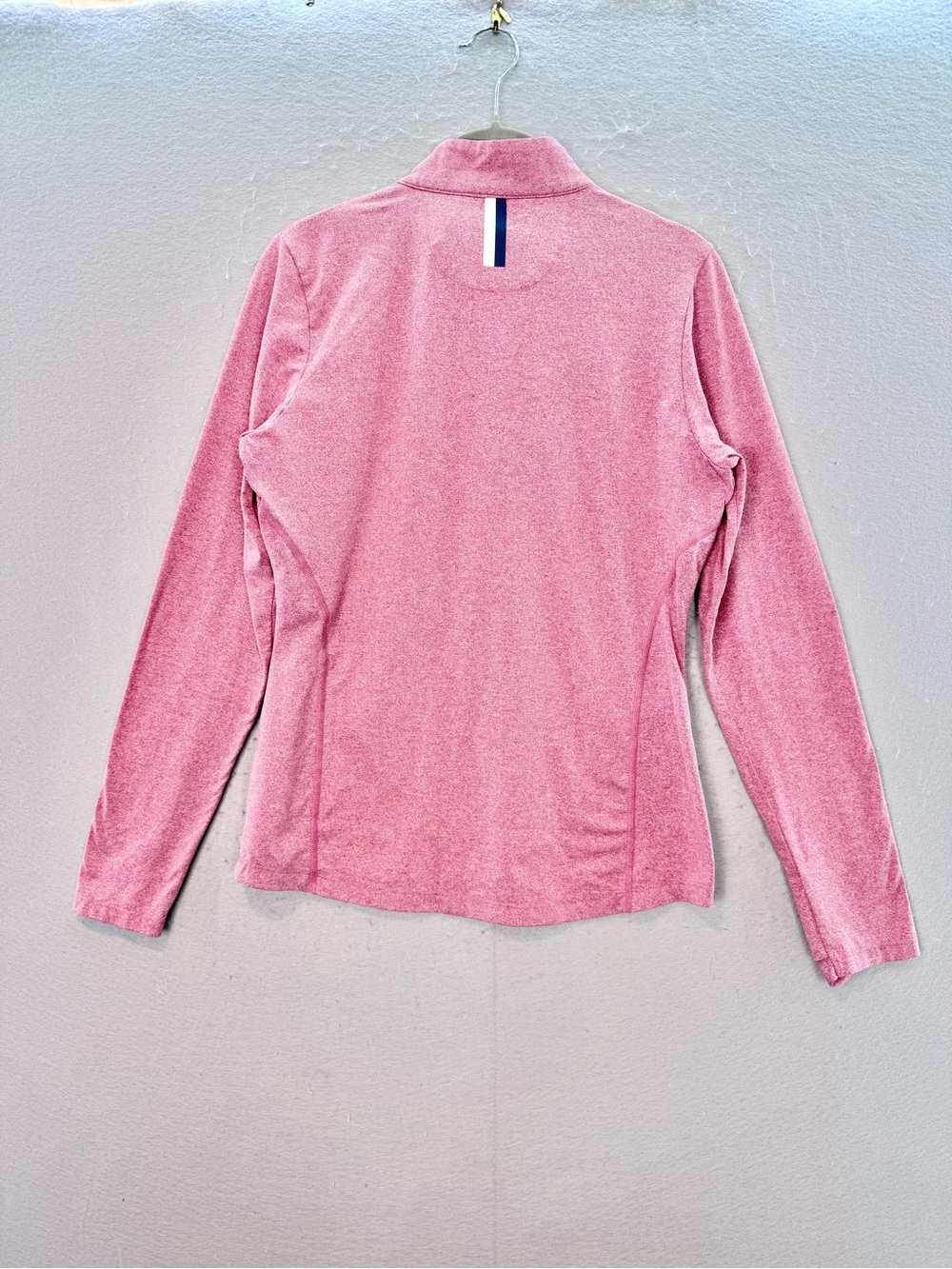 RHOBACK - Women’s Heather performance 1/4 Q - Zip top long sleeve pink size S - Picture 6 of 6